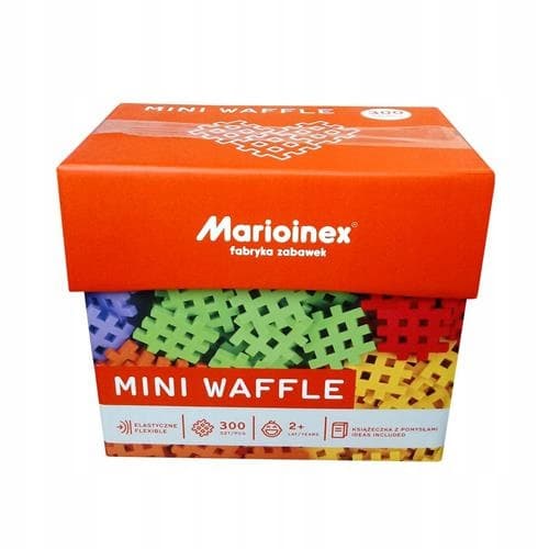 Marioinex Mini vaffelblokke 300 stk. VAFFELBLOKKE GRID STIGER