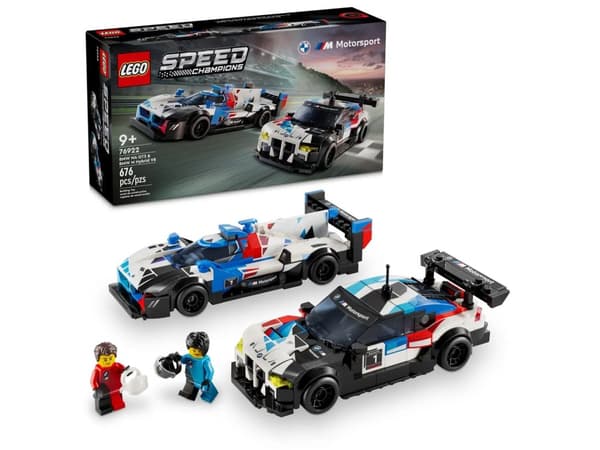 LEGO SPEED CHAMPIONS 76922 BMW M4 GT3 ja BMW M Hybrid V8