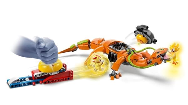LEGO SONIC THE HEDGEHOG 77003 Super Shadow vastaan Biolizard