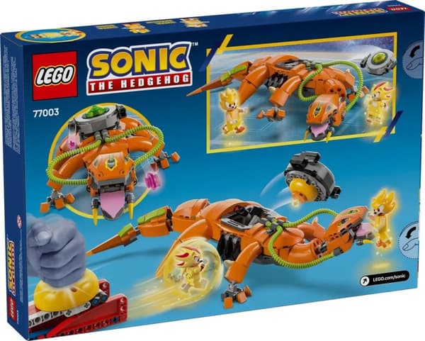 LEGO SONIC THE HEDGEHOG 77003 Super Shadow vastaan Biolizard
