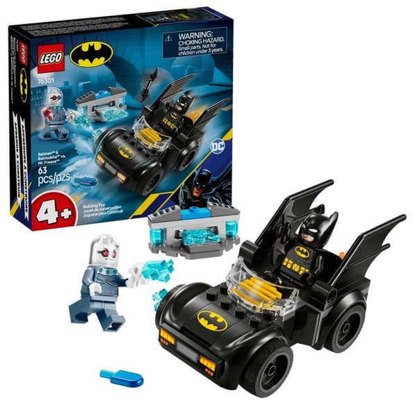LEGO BATMAN 76301 Batman ja Batmobile vastaan Herra Pakkas