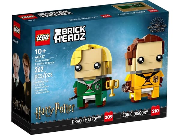 LEGO BRICKHEADZ HARRY POTTER 40617 DRACO MALFOY OG CEDRIC DIGGORY