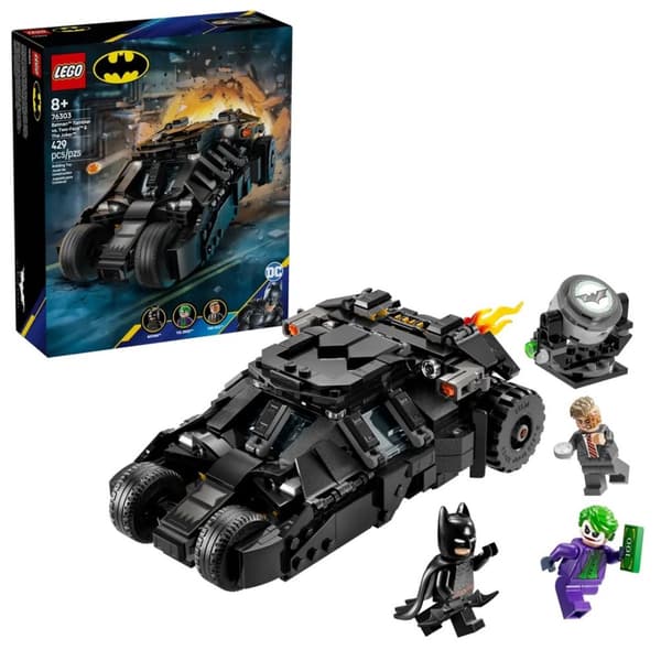 LEGO BATMAN 76303 Batman Tumbler vs. Two-Face & Jokeren