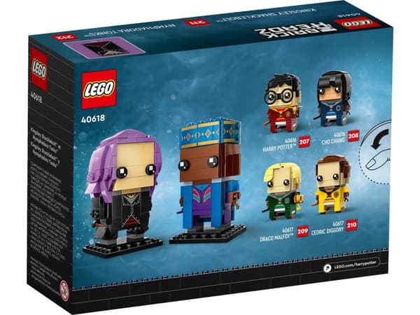 LEGO BRICKHEADZ HARRY POTTER 40618 KINGSLEY SHACKLEBOLT OG NYMFADORA TONKS