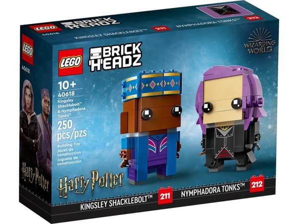 LEGO BRICKHEADZ HARRY POTTER 40618 KINGSLEY SHACKLEBOLT OG NYMFADORA TONKS