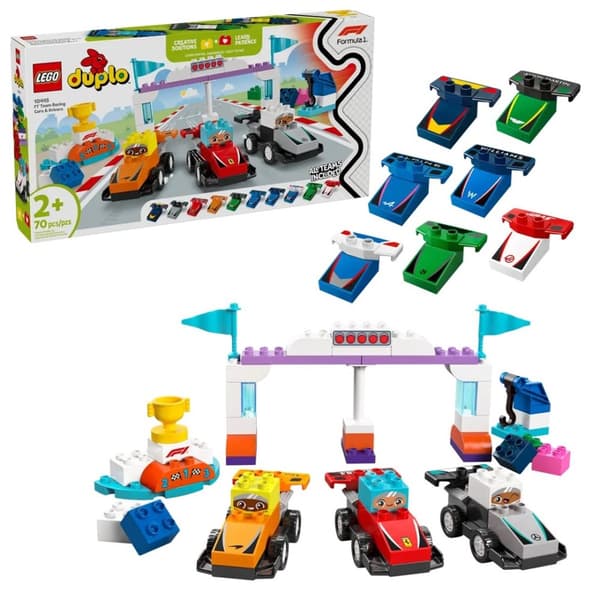 LEGO DUPLO 10445 F1 Team Racerbiler & Kørere