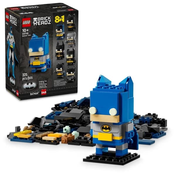 LEGO BRICKHEADZ 40748 Batman 8-i-1 Figur