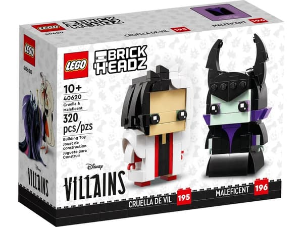 LEGO BRICKHEADZ 40620 Julma ja Pahatar