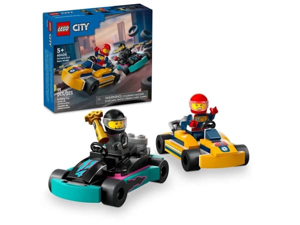 LEGO CITY 60400 GO-KARTS OG RACERKØRERE