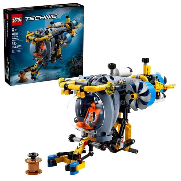 LEGO TECHNIC 42201 Syvänmeren tutkimussukellusvene