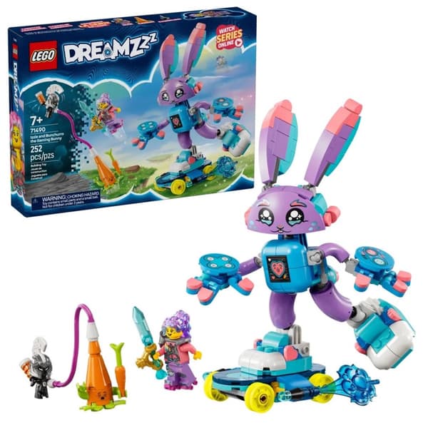 LEGO DREAMZZZ 71490 Izzie och Bunchurro Spelkaninen