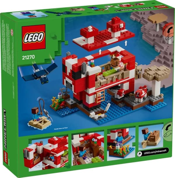 LEGO MINECRAFT 21270 Mooshroom-huset