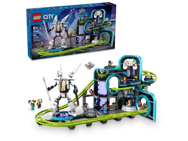LEGO CITY 60421 Robot World Rutsjebanepark