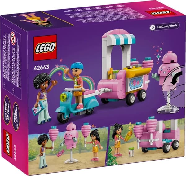 LEGO Friends 42643 Sockervaddsställ och Scooter