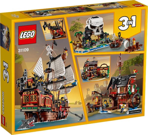 LEGO Creator 31109 Merirosvolaiva