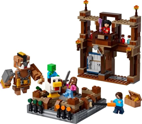 LEGO MINECRAFT 21272 Metsäkartanon taistelukehä