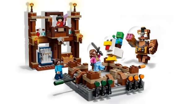 LEGO MINECRAFT 21272 Metsäkartanon taistelukehä