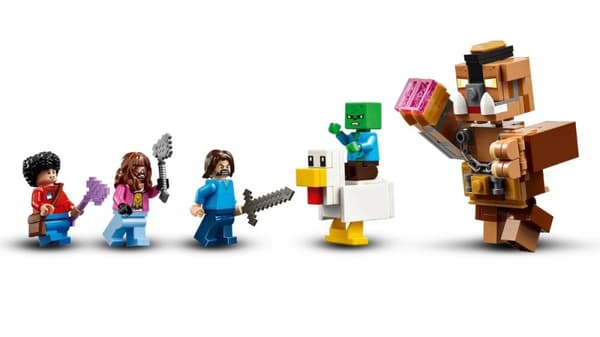 LEGO MINECRAFT 21272 Metsäkartanon taistelukehä