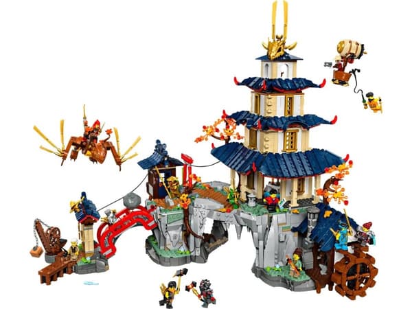 LEGO NINJAGO 71814 Turnajaistemppelikaupunki