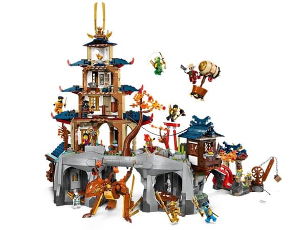 LEGO NINJAGO 71814 Turnajaistemppelikaupunki