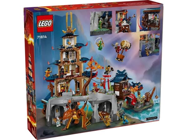 LEGO NINJAGO 71814 Turnajaistemppelikaupunki
