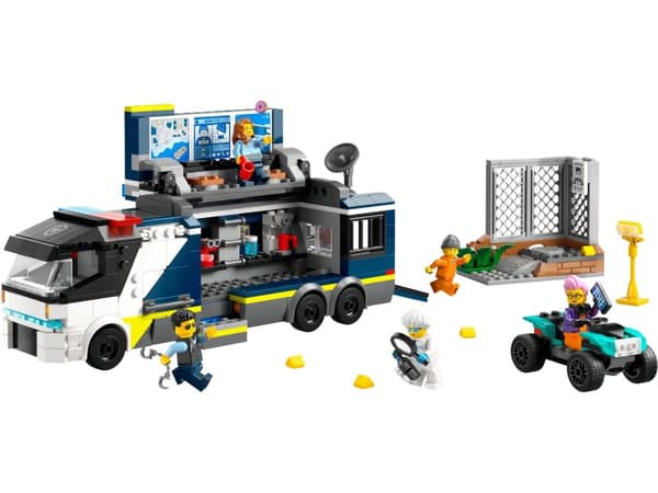 LEGO CITY 60418 POLIS MOBIL BROTTSLABBI