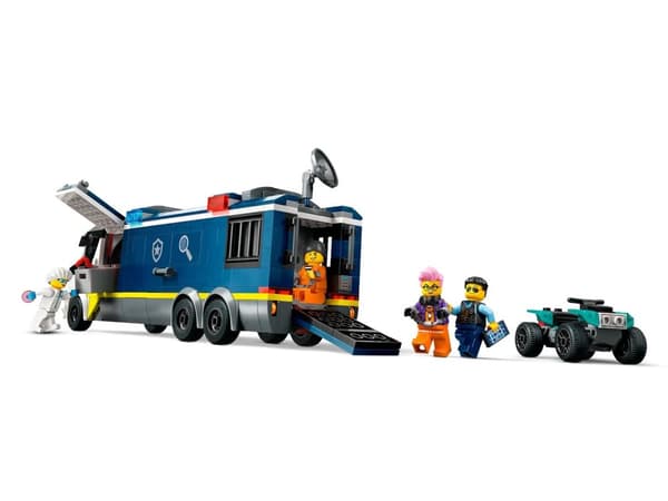 LEGO CITY 60418 POLIS MOBIL BROTTSLABBI
