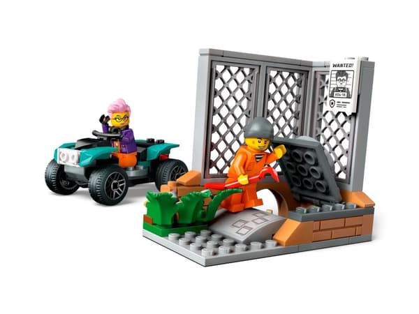 LEGO CITY 60418 POLIS MOBIL BROTTSLABBI