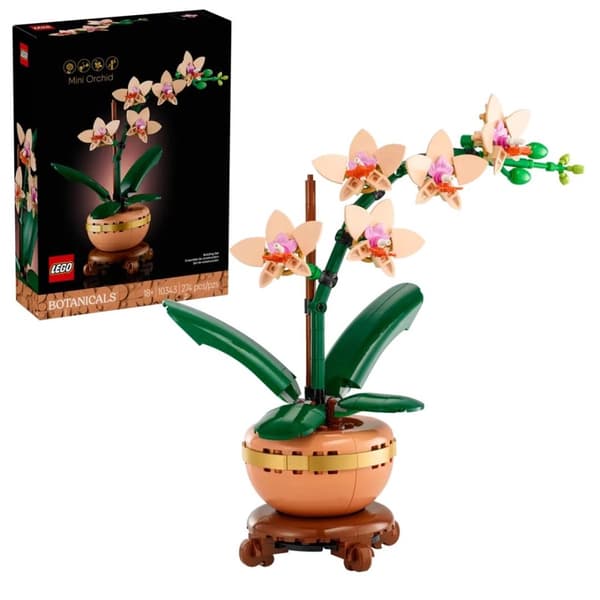 LEGO BOTANICALS 10343 Lilla Orkidéen
