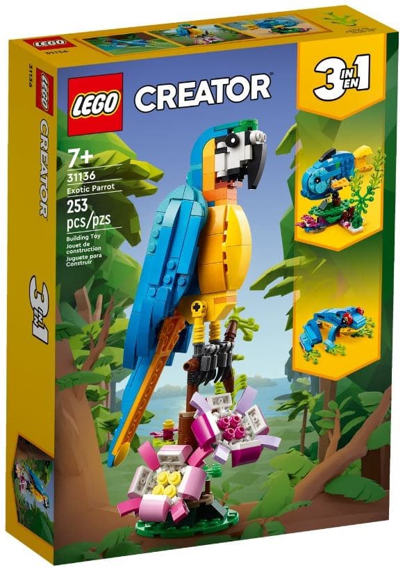 LEGO CREATOR 31136 EKSOOTTINEN PAPAJATA