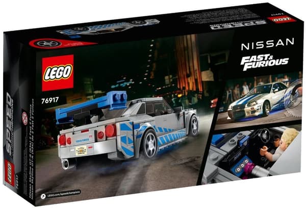 LEGO SPEED CHAMPIONS 76917 NOPEA JA RAIVOISA - NISSAN SKYLINE GT-R (R34)