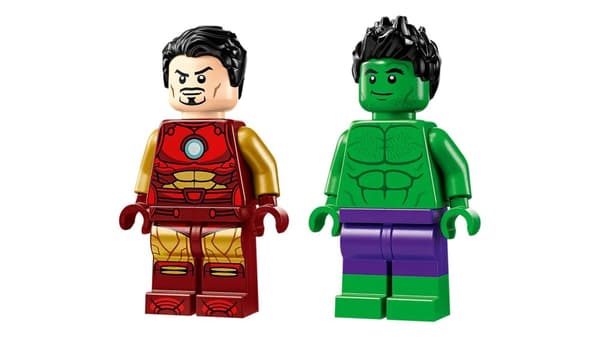 LEGO MARVEL 76287 Iron Man med motorcykel og Hulken
