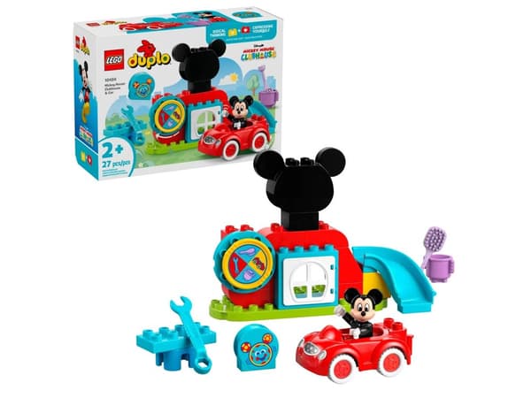 LEGO DUPLO 10454 Mickey Mouse Venneklub og Bil