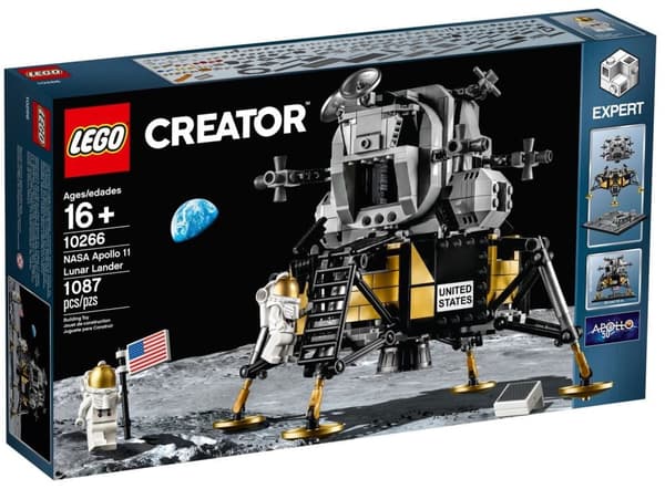 LEGO CREATOR EXPERT 10266 APOLLO 11 NASA MÅNLANDARE