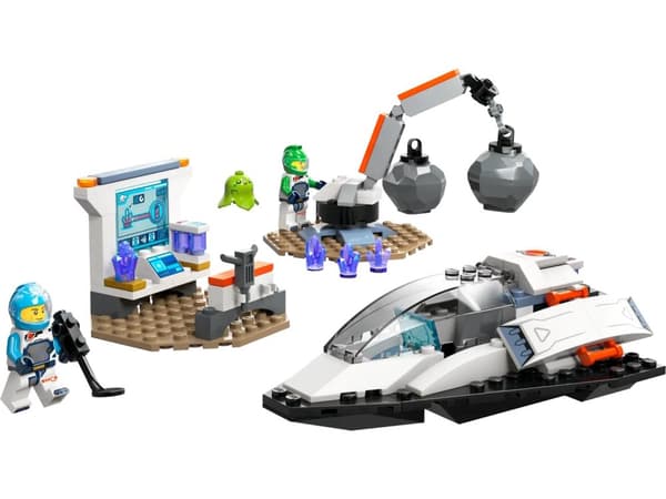 LEGO CITY 60429 AVARUUSALUVI JA ASTEROIDI LÖYTÖ