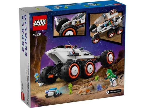 LEGO CITY 60431 RYMDUTFARTSROVER OCH ALIEN LIFE