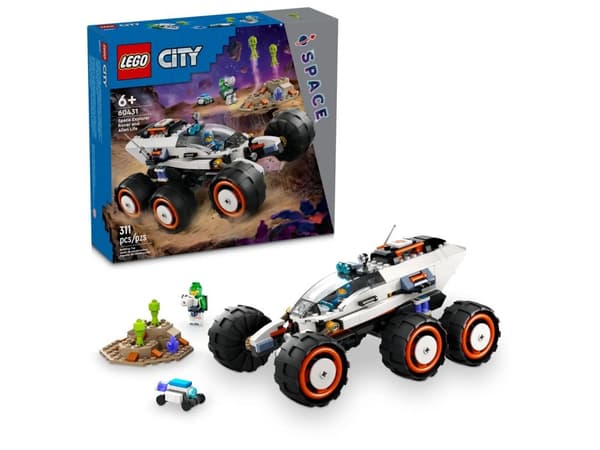 LEGO CITY 60431 RYMDUTFARTSROVER OCH ALIEN LIFE