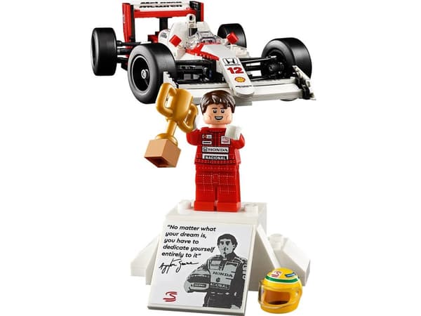 LEGO ICONS 10330 McLaren MP4/4 och Ayrton Senna