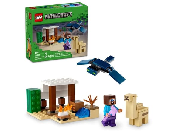 LEGO MINECRAFT 21251 STEVE'S ØRKENEKSPEDITION