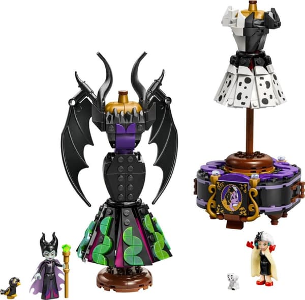 LEGO DISNEY 43262 Maleficents och Cruella de Vils klänning