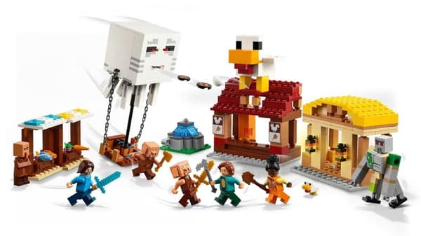 LEGO MINECRAFT 21273 Kummitusilmapallokylän hyökkäys