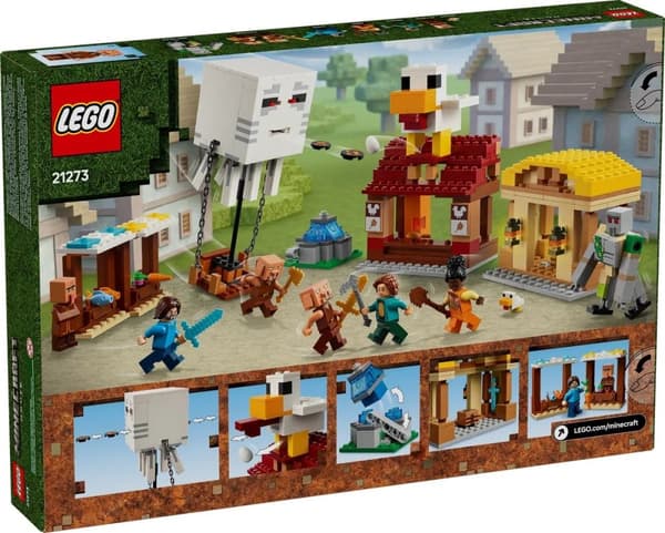 LEGO MINECRAFT 21273 Kummitusilmapallokylän hyökkäys