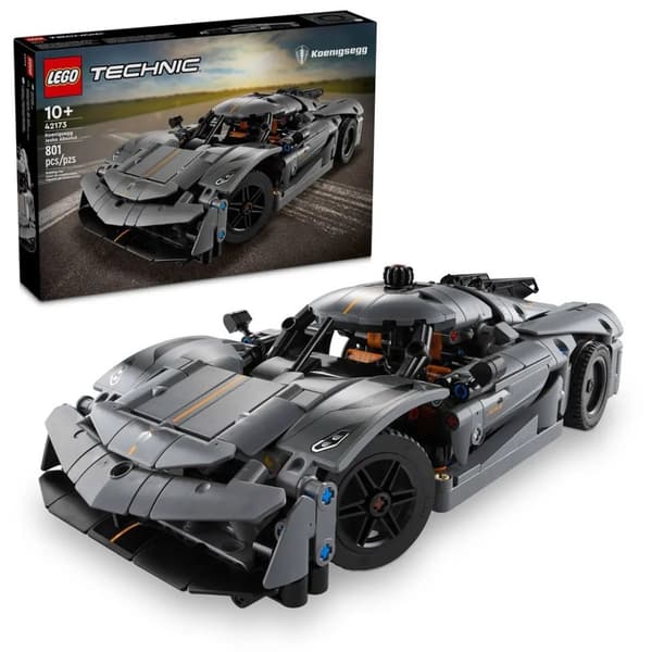 LEGO Technic 42173 Grå Koenigsegg Jesko Absolute Hyperbil