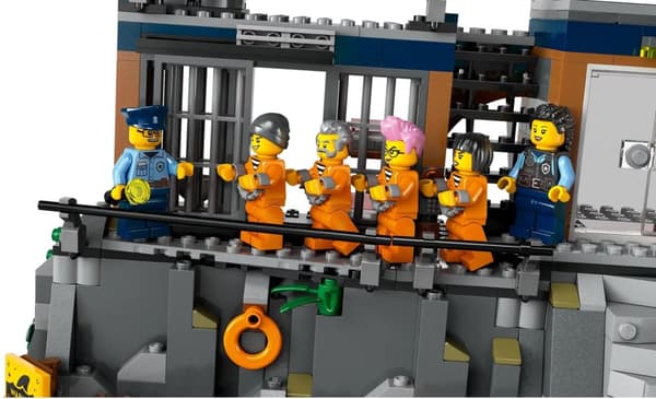 LEGO CITY 60419 POLISFÄNGELSEÖ