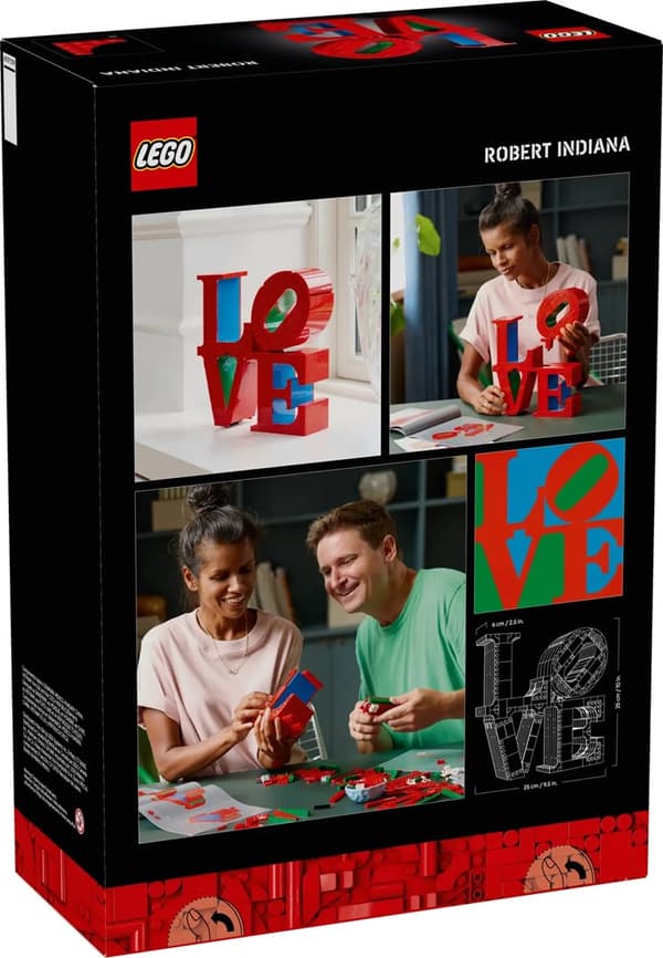 LEGO ART 31214 KÄRLEK