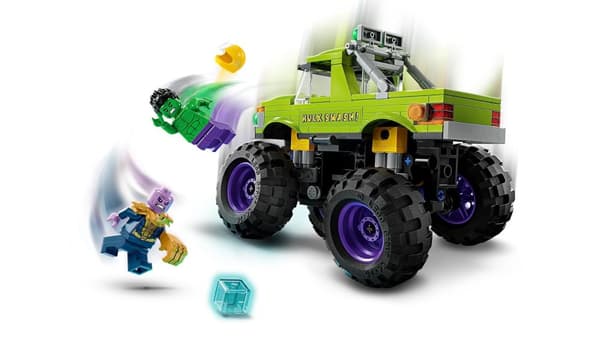 LEGO MARVEL 76312 Hulk-lastbilen mot Thanos