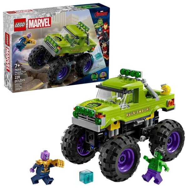 LEGO MARVEL 76312 Hulk-lastbilen mot Thanos