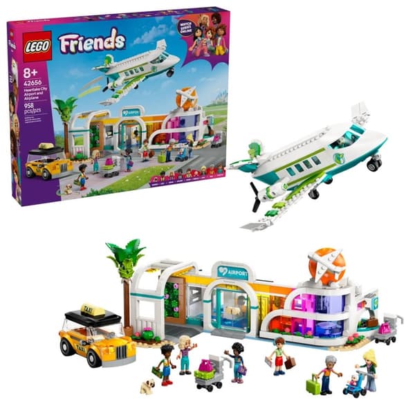 LEGO FRIENDS 42656 Heartlake City Lufthavn og Flyvemaskine