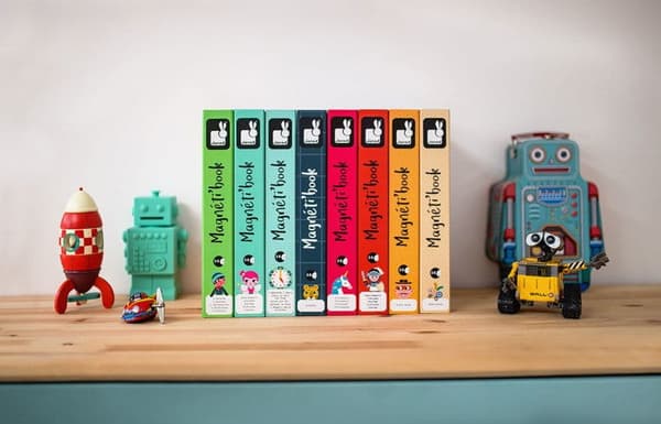 PRINSESSOR - Magnetiskt pussel Magnetibook JANOD