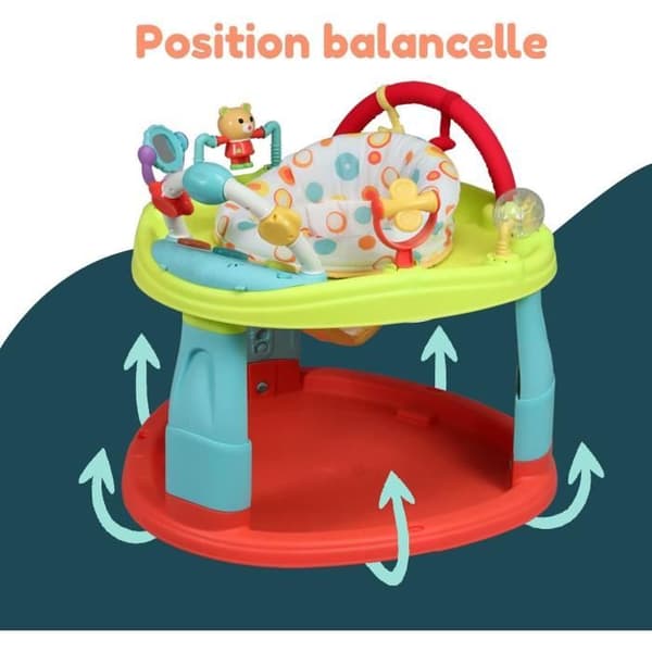 CREATIVE BABY gåstol Aktivitets- och uppvaknande bas - Ca0 - Flerfärgad
